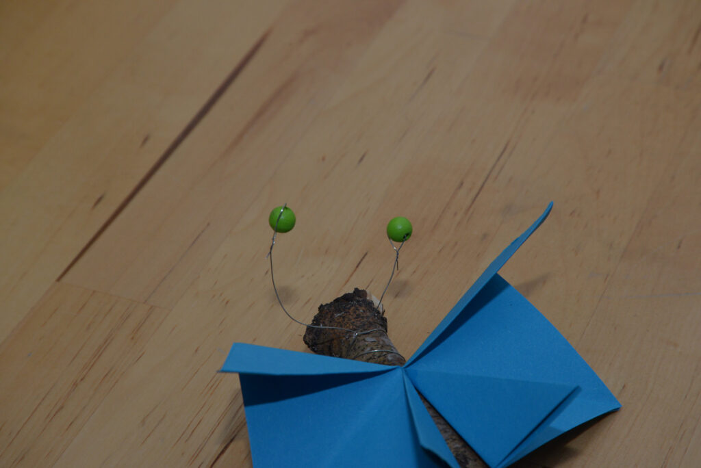  Foto zu Schmetterlinge mit Kindern basteln 