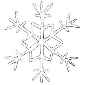 Schneeflocke